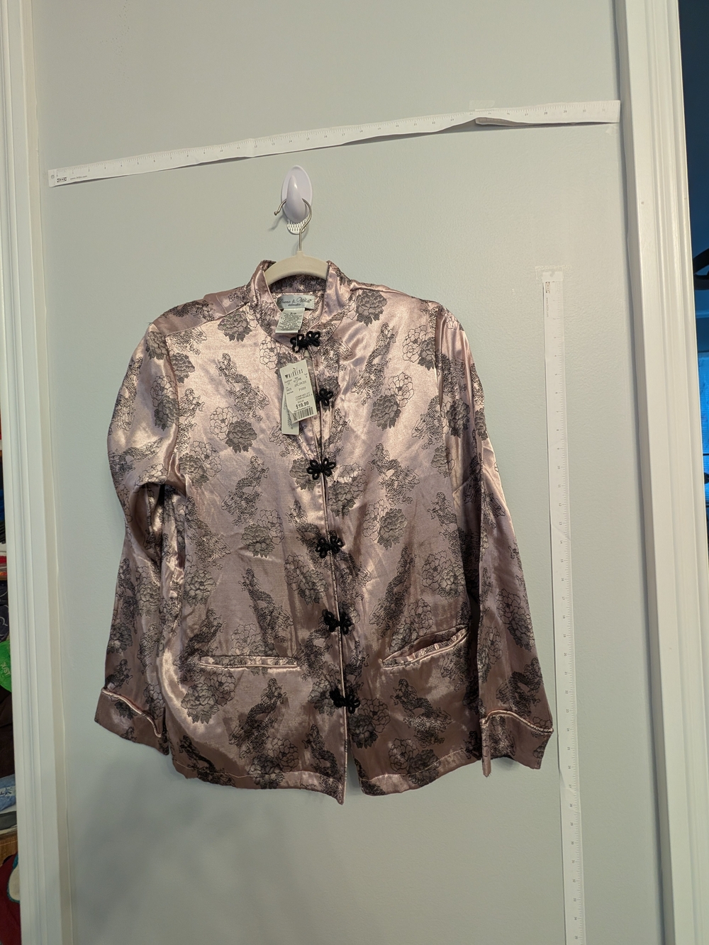 🐉 The NWT Vintage Y2K Dragon Satin Lounge DressNWT Vintage Dragon Y2k Deadstoc